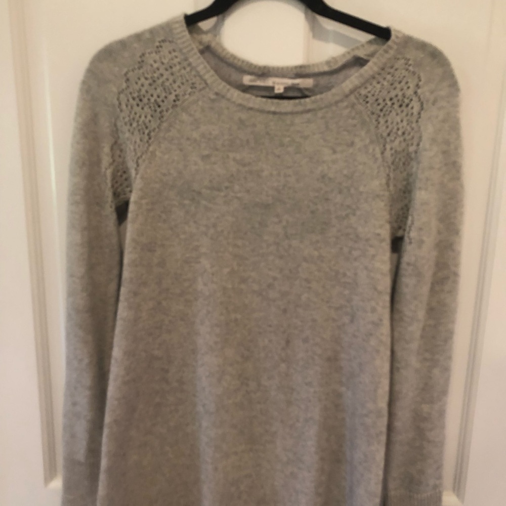 Tunic sweater gray